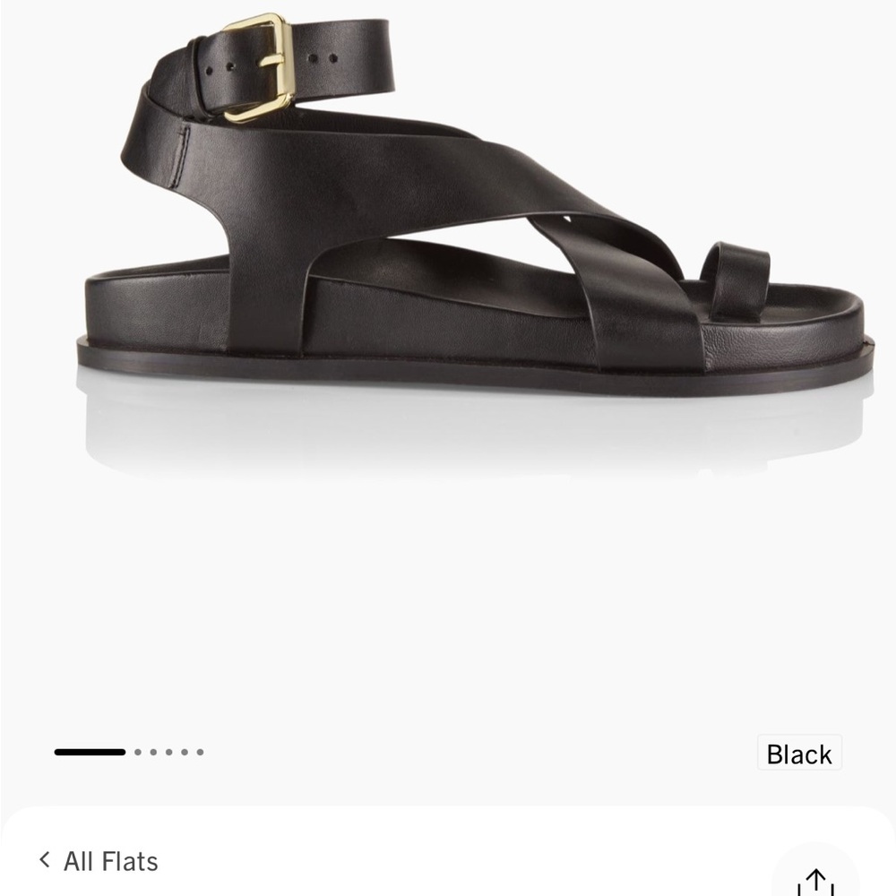 A Emery Jalen Leather Sandals